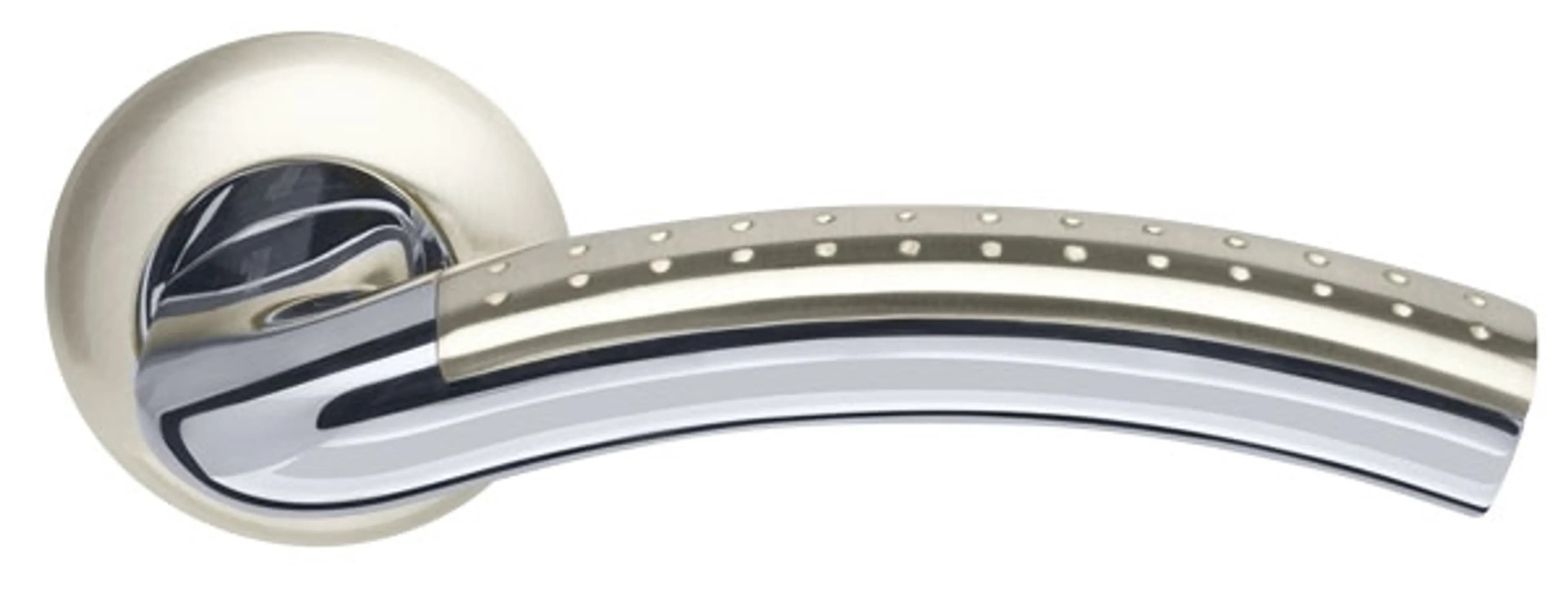 Ручка раздельная R.LD54.Libra26 (Libra LD26) SN/CP-3 TECH (кв. 8х140) Матовый никель/хром