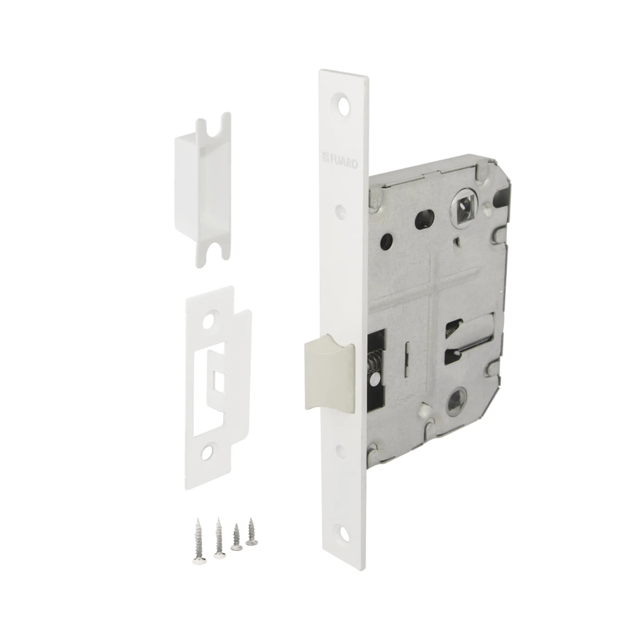 Защелка врезная PLASTP72-50 (P72-50) WH Белый