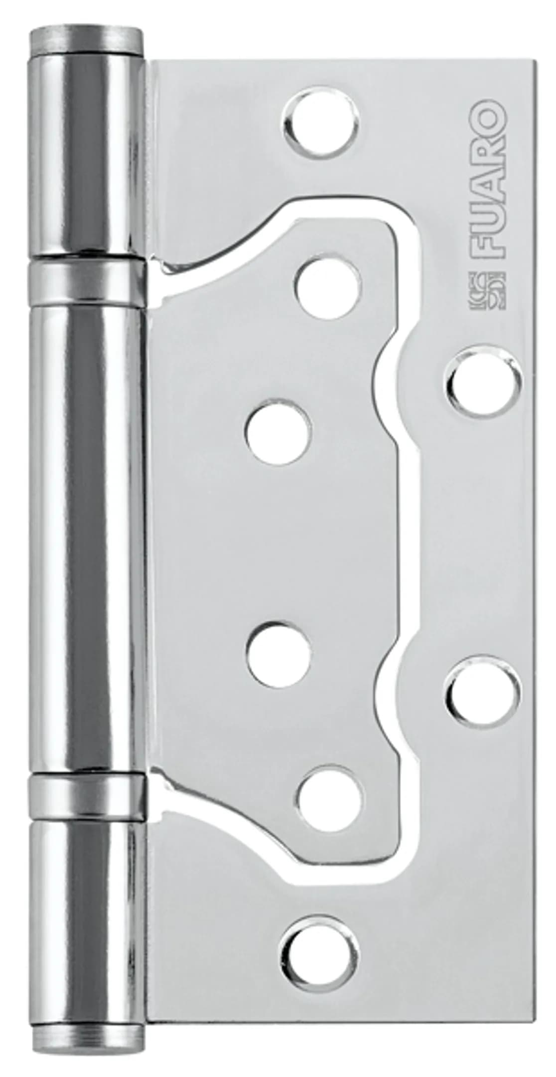 Петля универсальная без врезки IN4500W CP (500-2BB 100x2,5) Хром