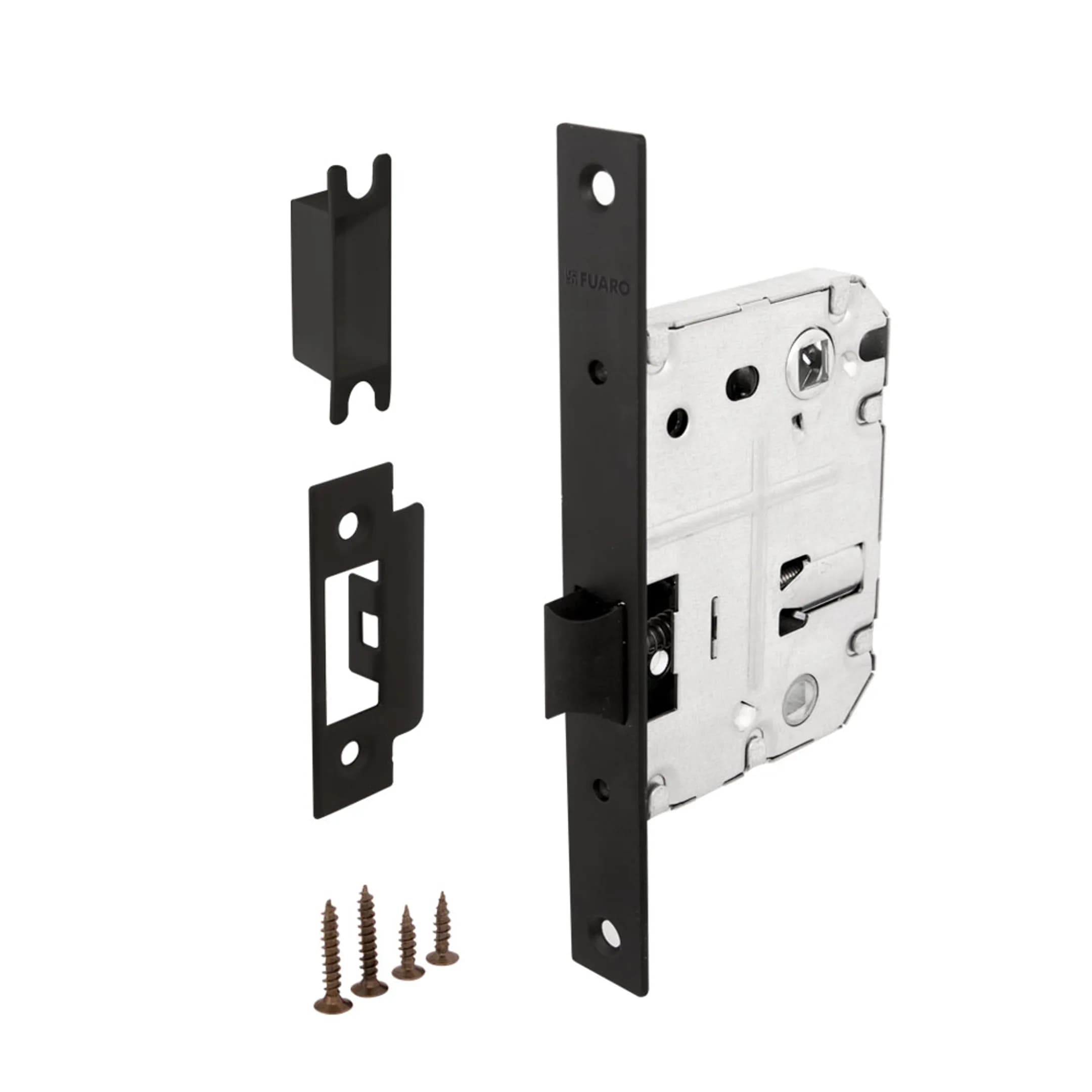 Защелка врезная PLASTP72-50 (P72-50) BL Черный