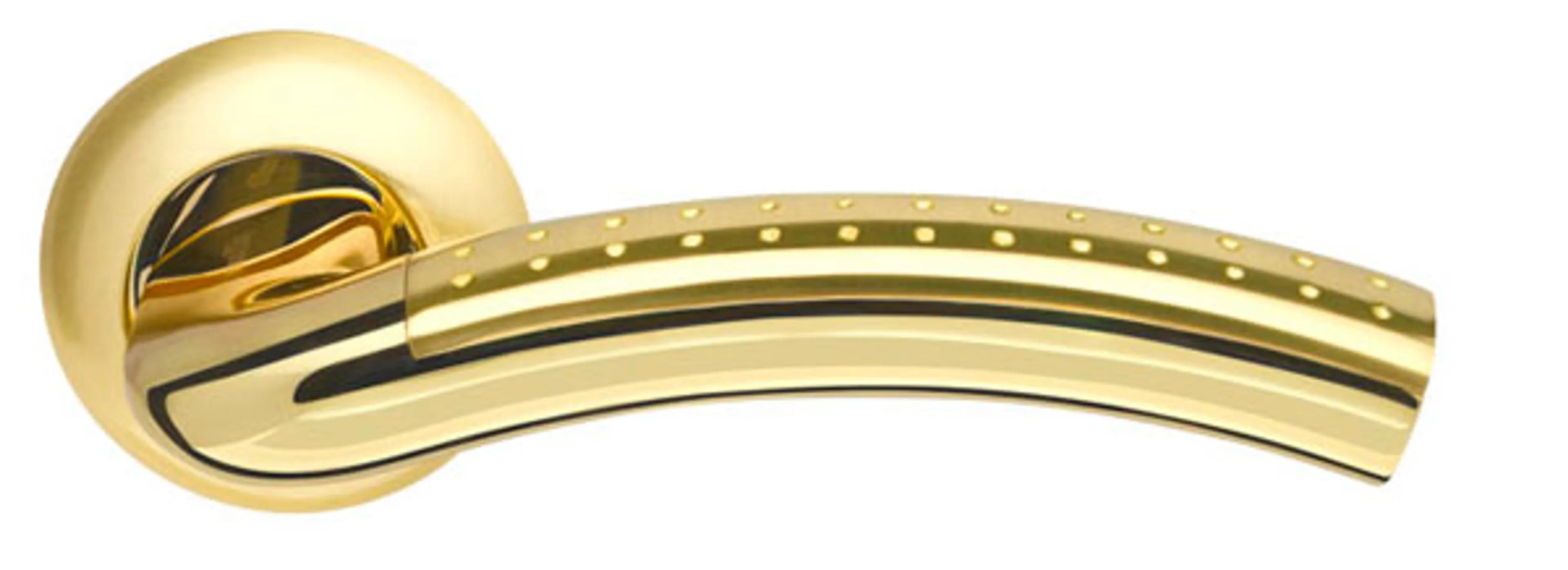 Ручка раздельная R.LD54.Libra26 (Libra LD26) SG/GP-4 Матовое золото/золото