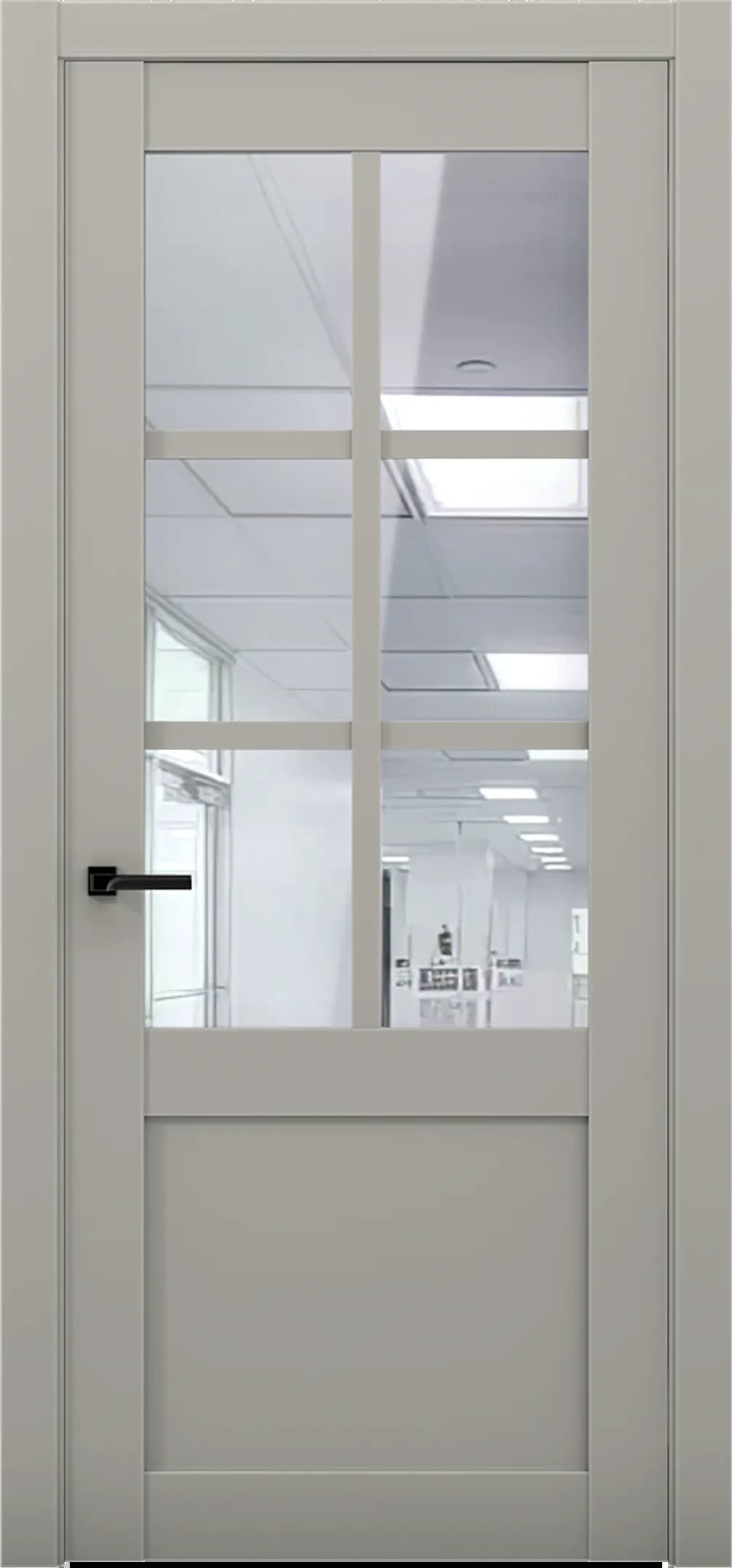 PRIME 21 Прозрачное Стекло Силк Грей