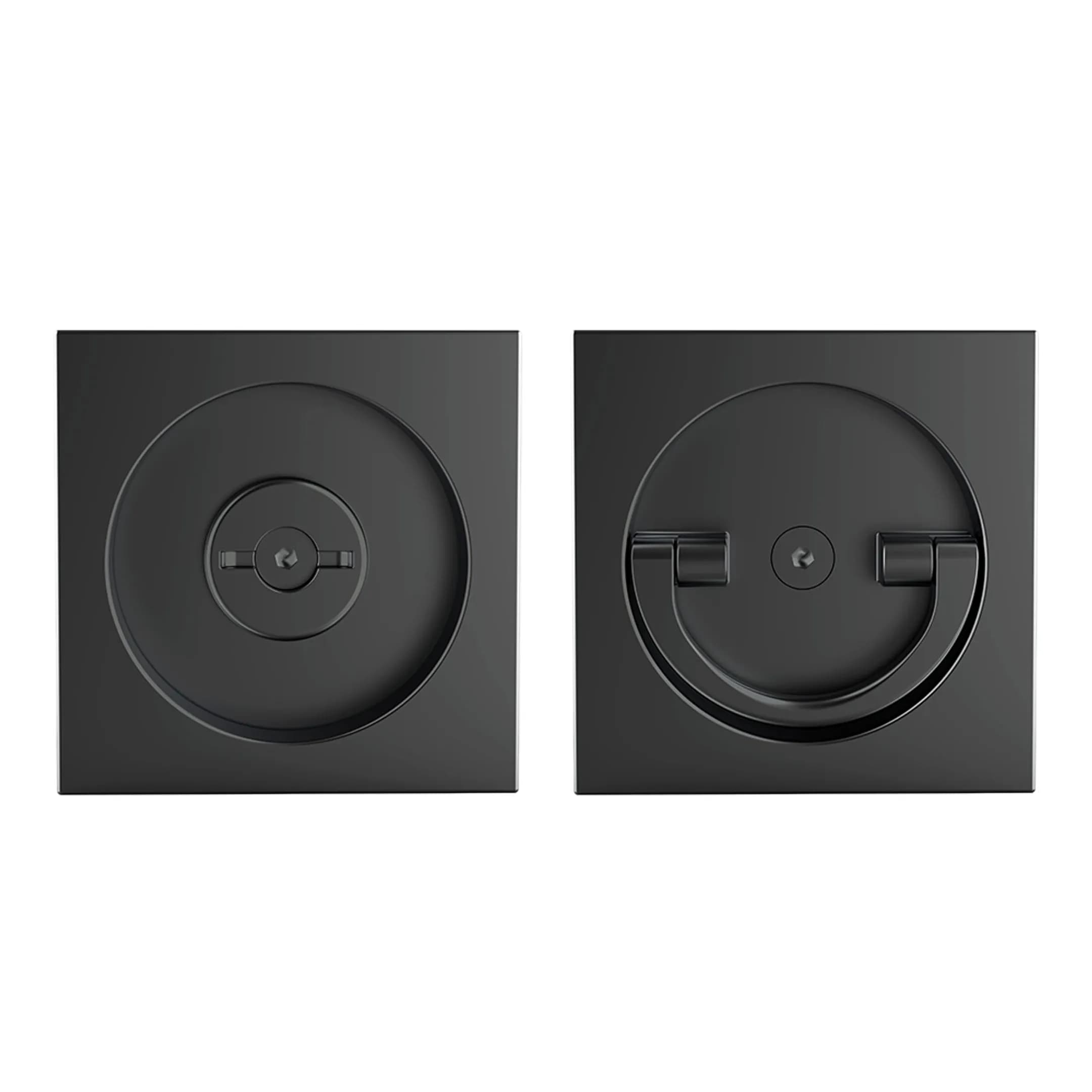Ручка поворотная для раздвижных дверей SH.QUADRO55.BK8 BL-26 Черный