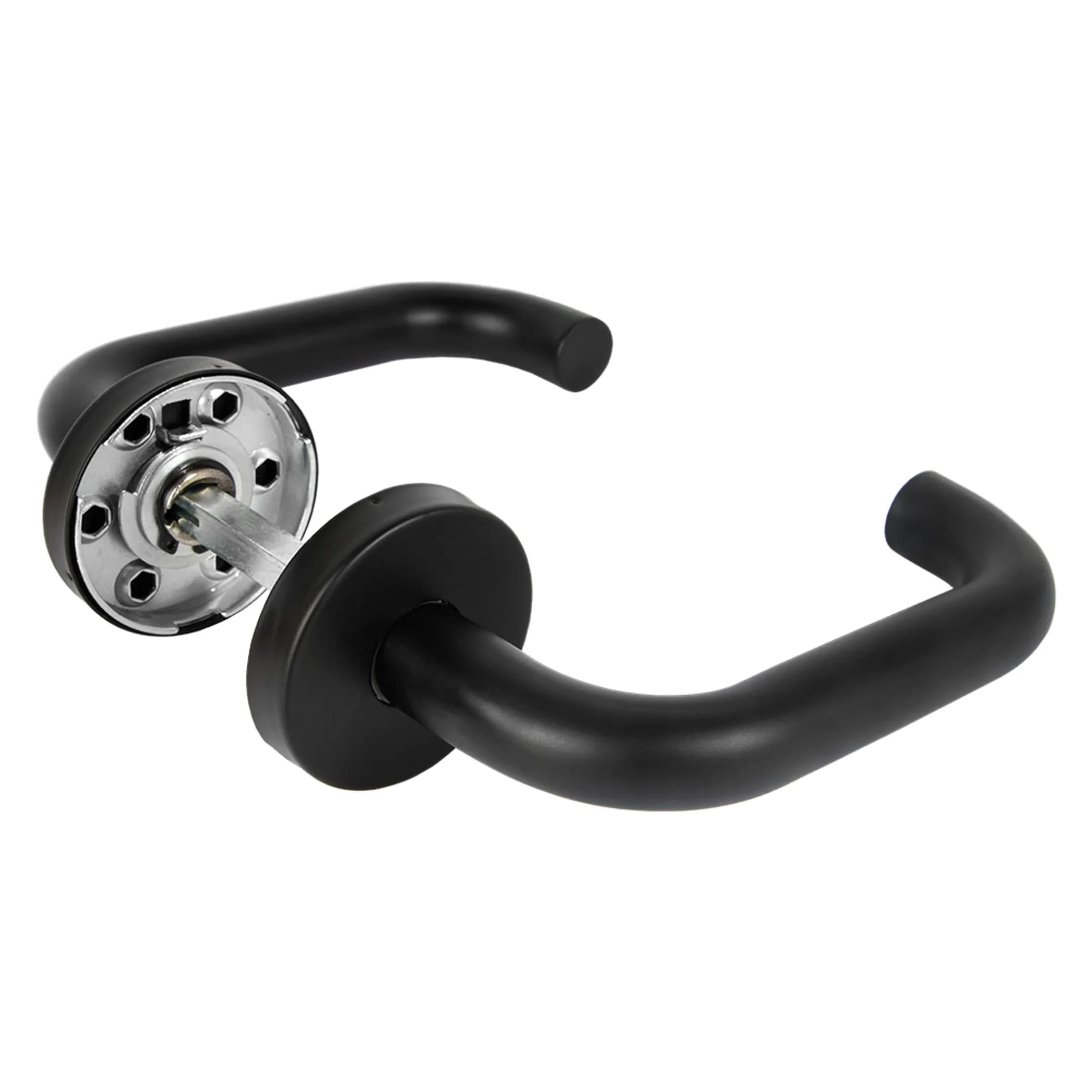 Ручка раздельная R.DSS201-0203/19 (DSS-0203/19) (INOX 201) BLACK Черный