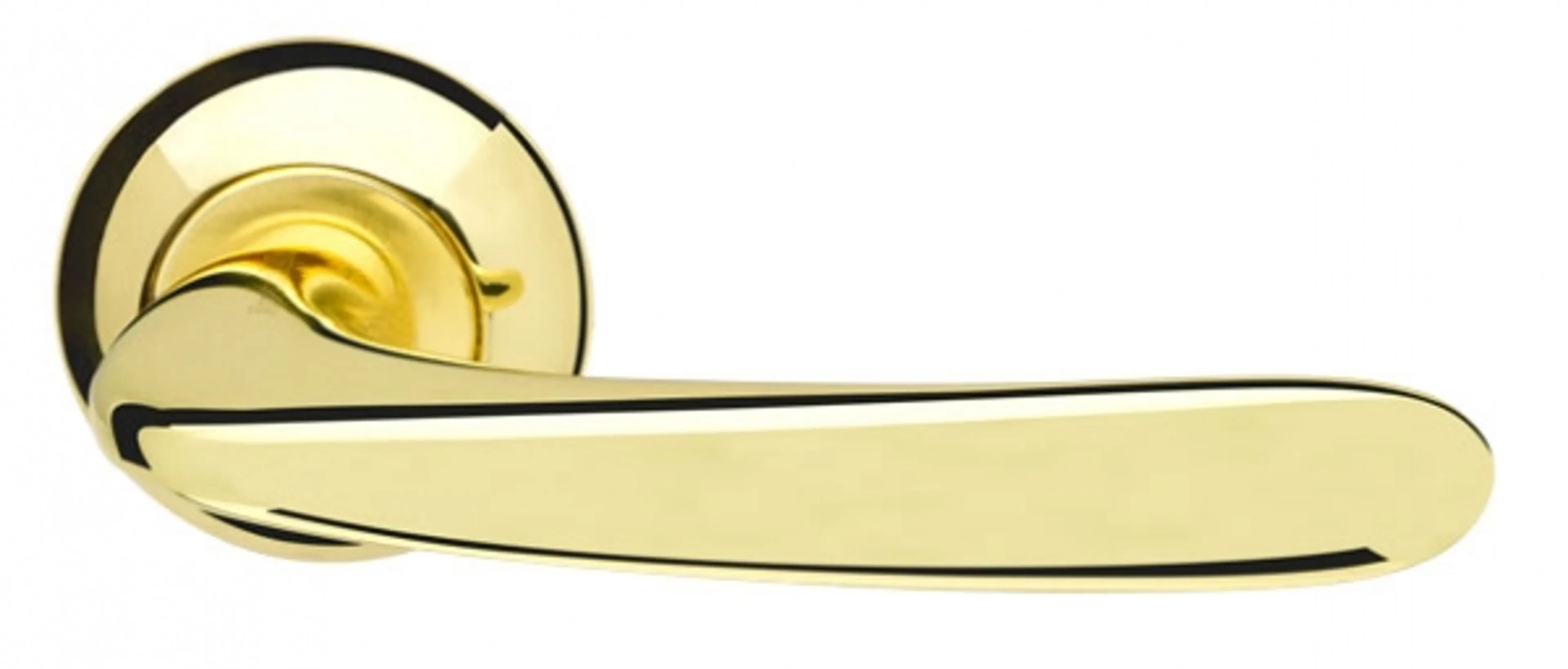 Ручка раздельная R.LD54.Pava (Pava LD42) GP/SG-5 TECH (кв. 8х140) Золото/матовое золото