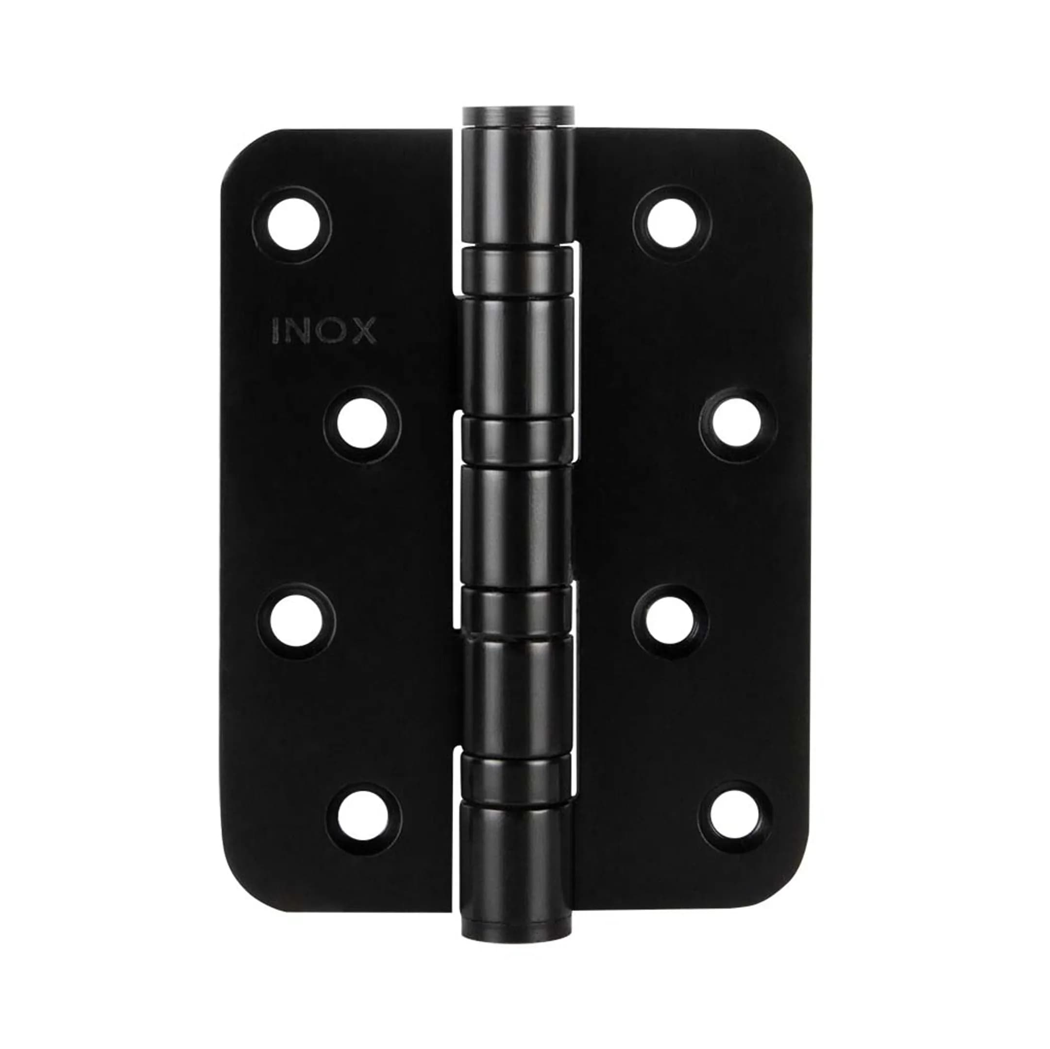 Петля из нержавейки универсальная IN4400U-R10 INOX black (4BB-R10 102х76х3) NoLogo Черный