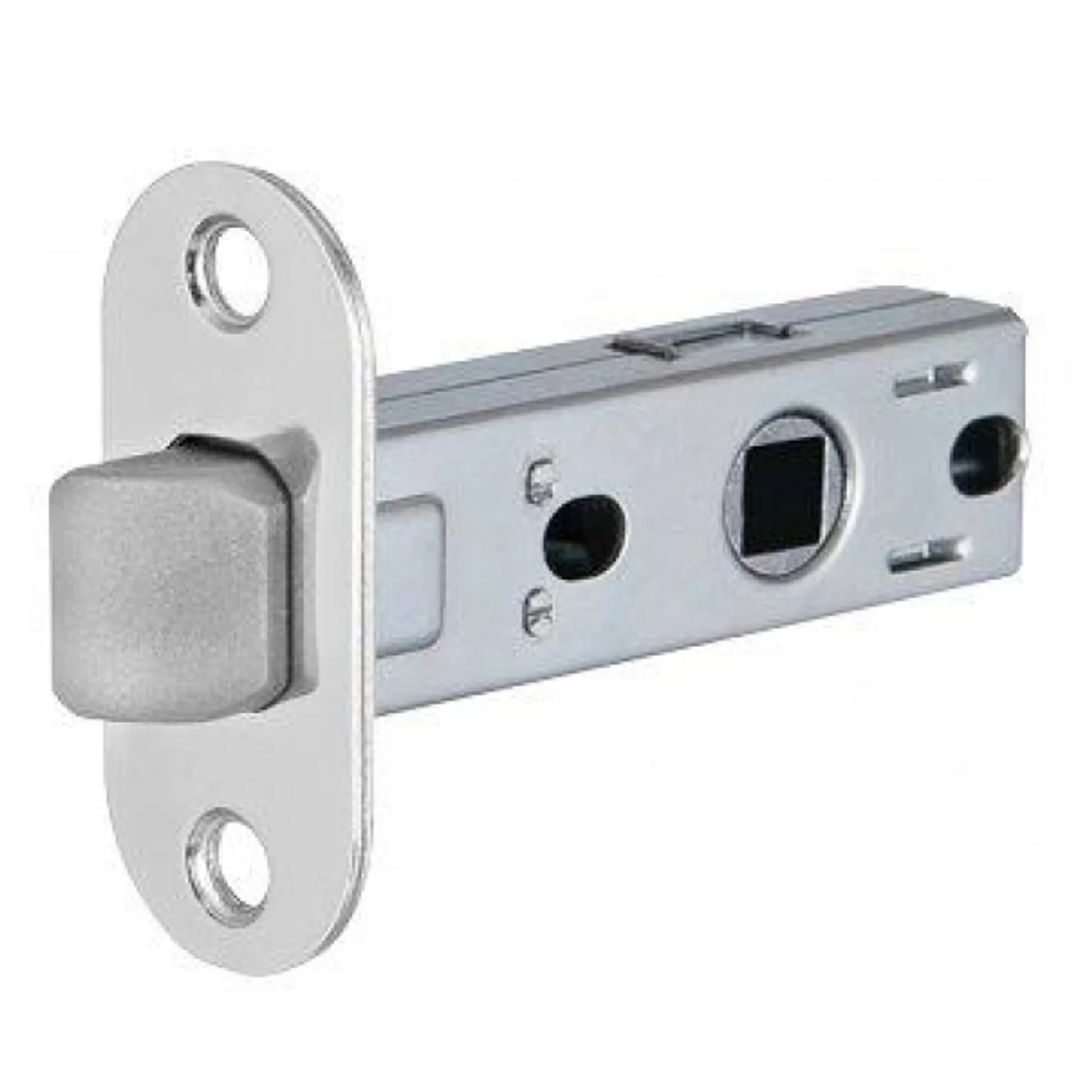 Защелка PLASTPL45-R20 (PL45-R20) (врезная) SN мат. никель тех.упаковка без ответной планки Матовый никель