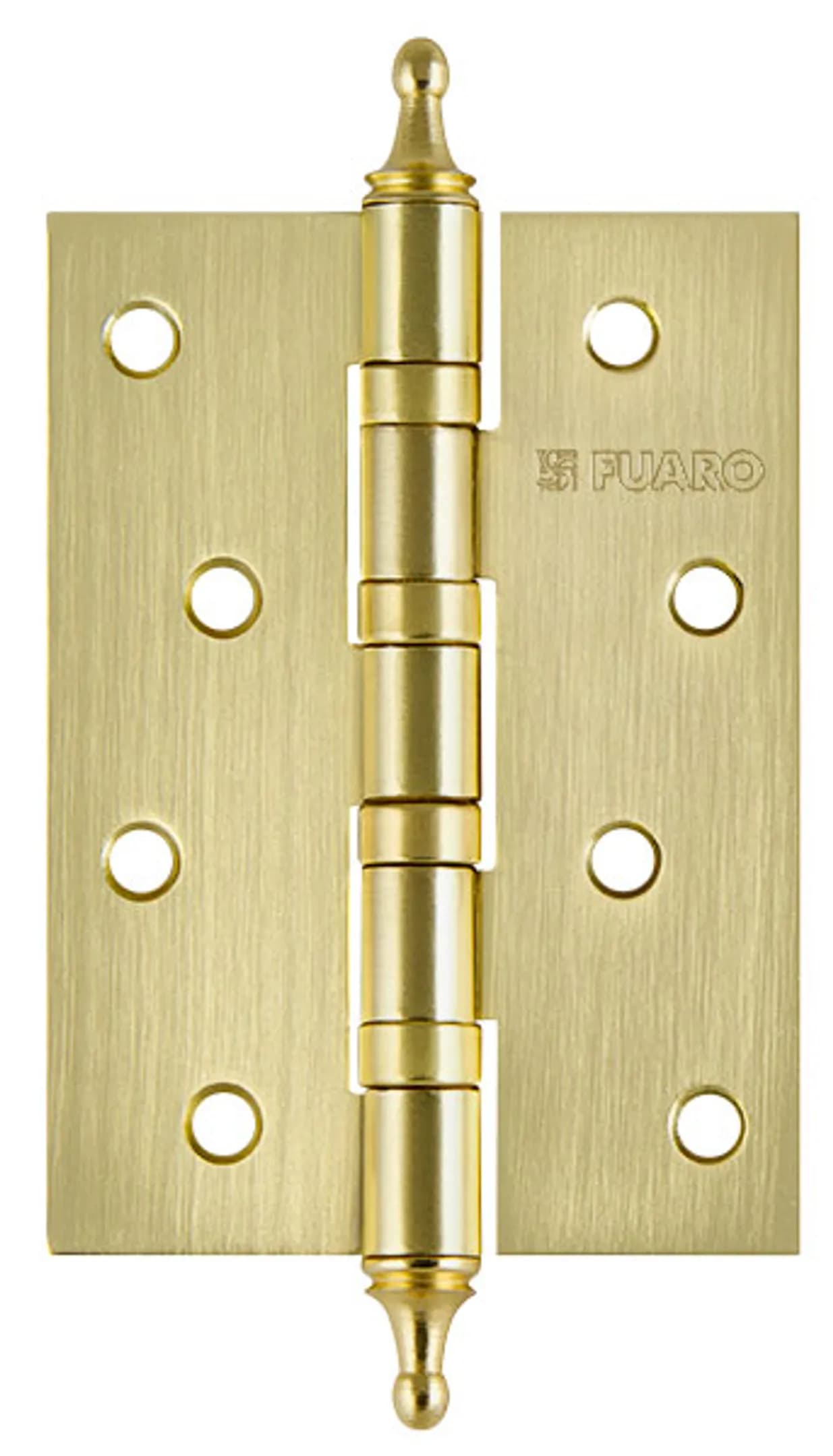 Петля универсальная IN4400UA-BL SB (4BB/A/BL 100x75x2,5) мат. золото БЛИСТЕР Матовое золото (латунь)