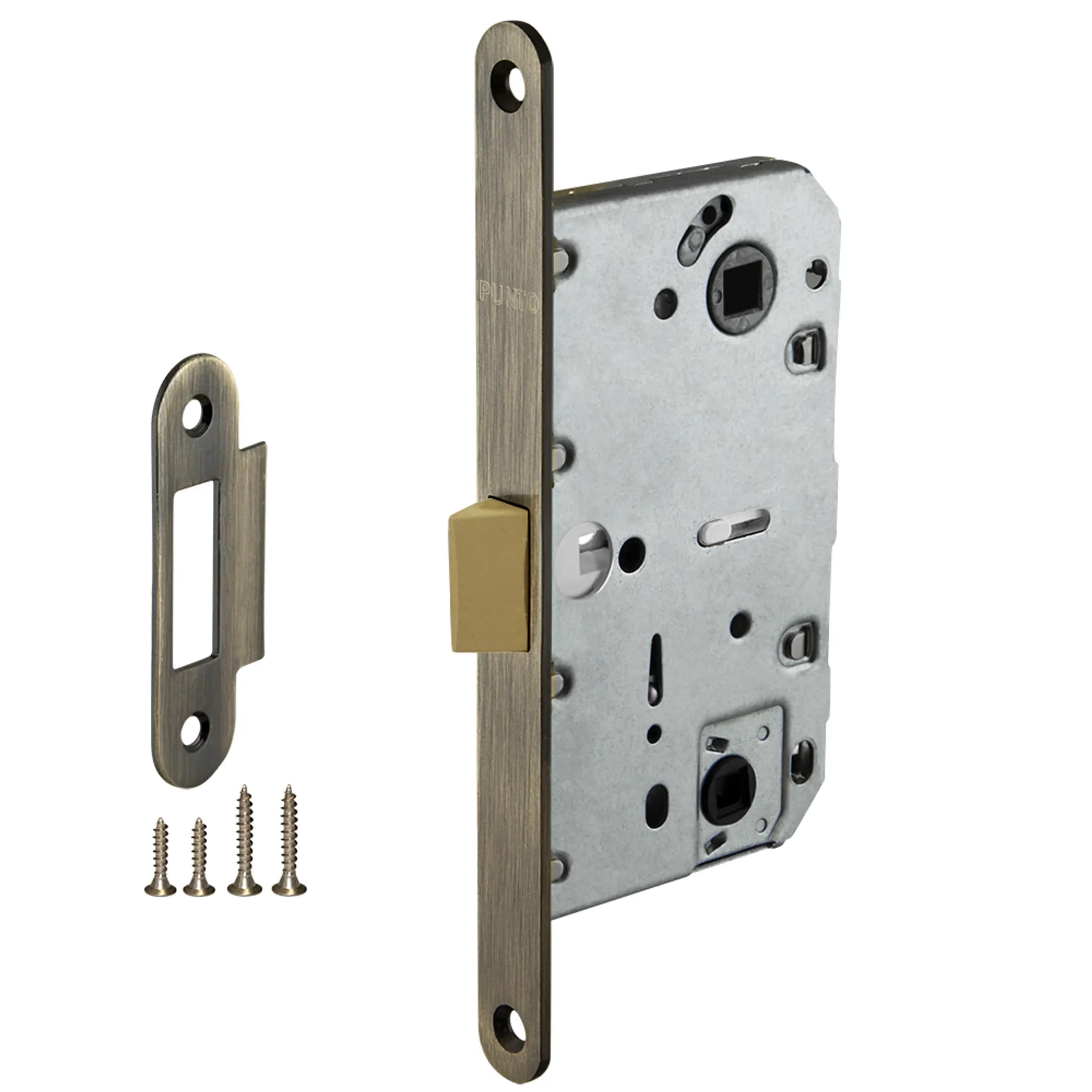 Защелка врезная PL96WC-50/BL ABG Бронза