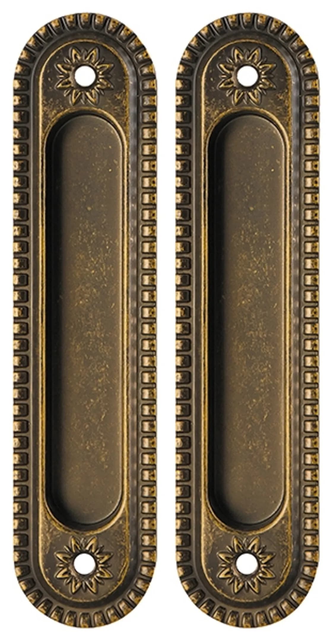 Ручка для раздвижных дверей SH.CL152.010 (SH010/CL) OB-13 Античная бронза
